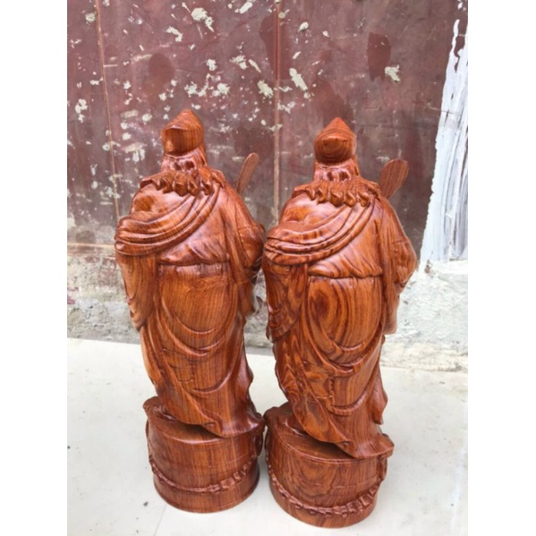 Tượng tế công gỗ hương cao 30cm
