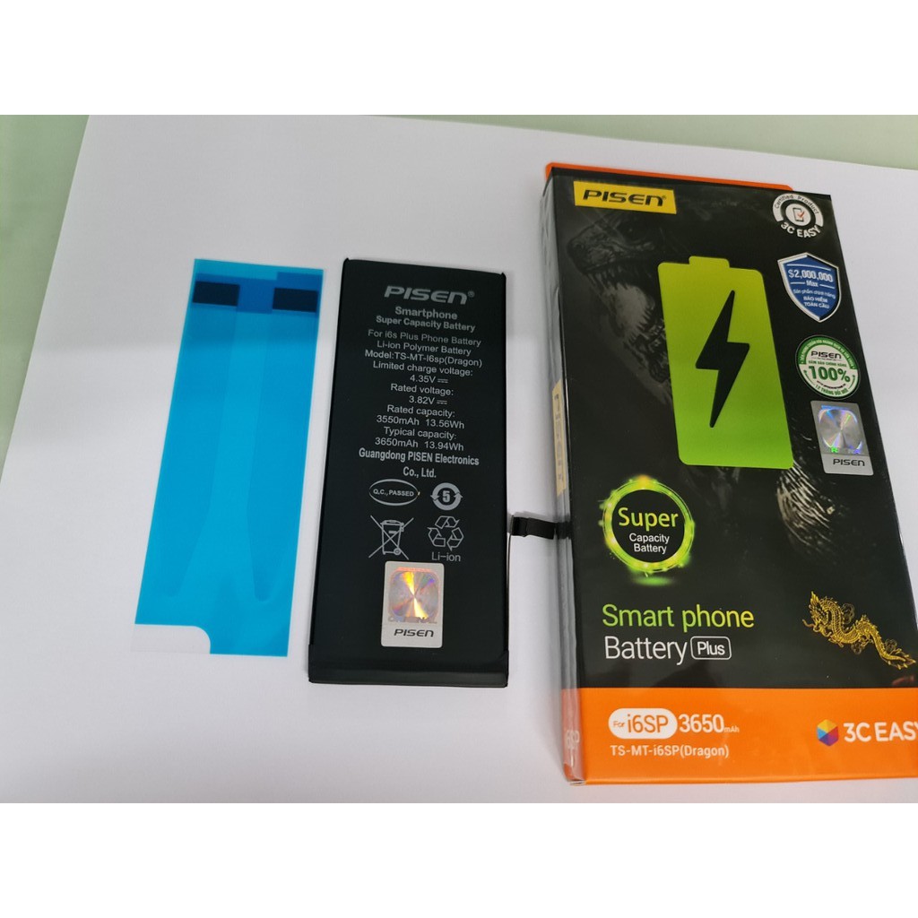 Pin Sạc TS-MT dành cho-Iphone 6SPlus Dragon - Hàng Chính hãng