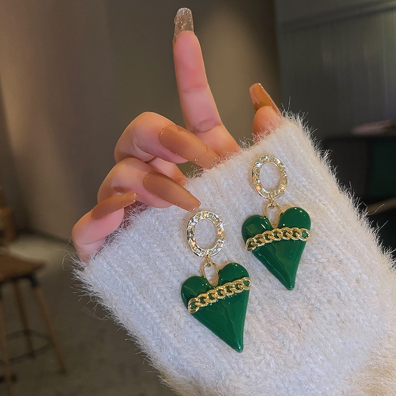 Bông Tai Mạ Bạc 925 Hình Giọt Nước Phong Cách Hàn Quốc Thời Trang Mùa Thu Cho Nữ