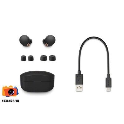 Tai nghe không dây chống ồn Sony WF-1000XM4 | Đen | Chính hãng