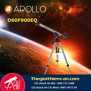 Kính thiên văn khúc xạ apollo 60F900EQ - Hàng chính hãng