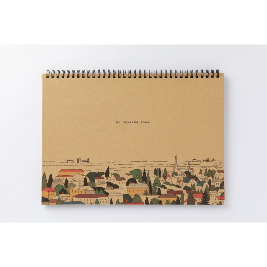 Sổ Tập Vẽ Sổ Ghi Chú ARTBOX Hàn Quốc Họa Tiết Tranh Vẽ Cổ Điển Đóng Gáy Lò Xo Tiện Lợi