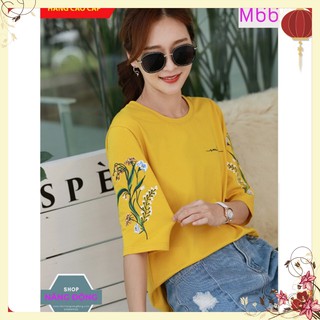 Áo Phông Rộng 💟FREESHIP💟 Áo phông nữ form rộng chất vải đẹp, thun cotton 4 chiều, mịn, mát, không bị xù M66