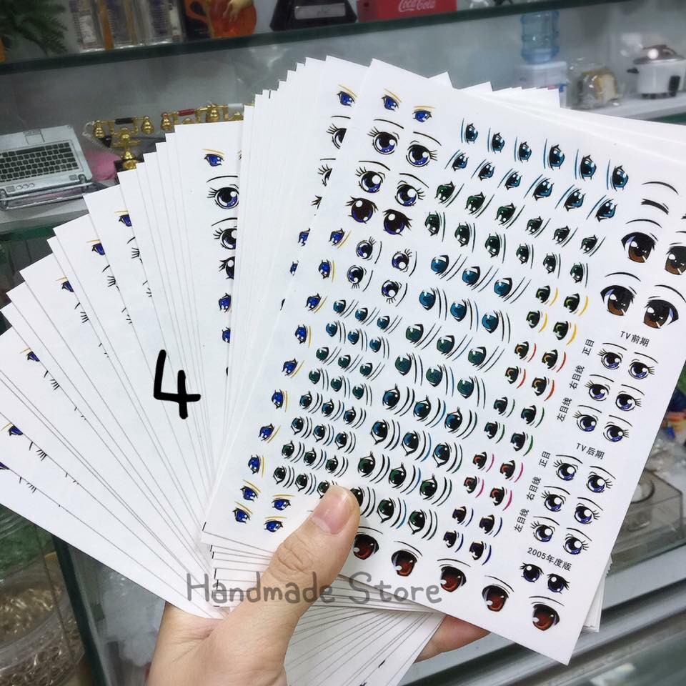 Hình dán mắt Chibi - Figure