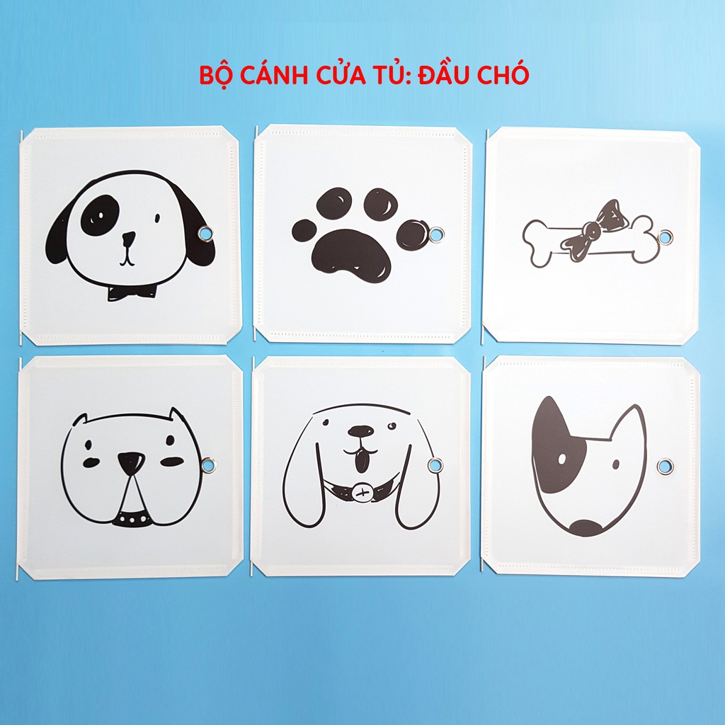Cánh tủ nhựa ghép 35x35cm, nhiều màu, mẫu bán lẻ từng chiếc về sửa chữa thay thế cửa hỏng. Tặng kèm 2 chốt