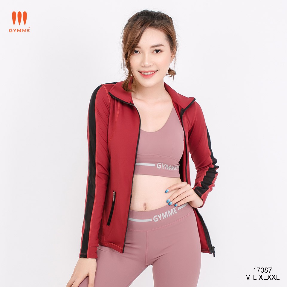 Áo khoác thể thao tập gym yoga nữ GYMME - 17090