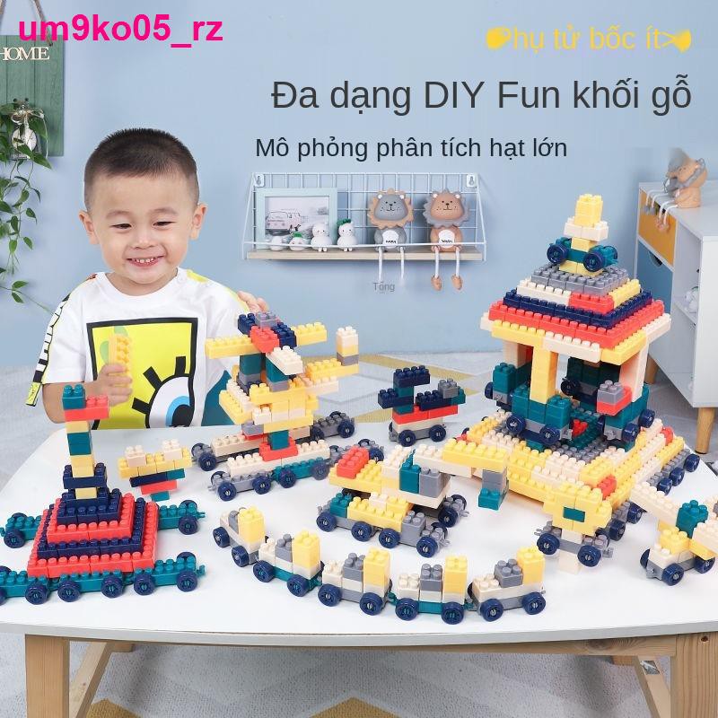 đồ sơ sinhTương thích với các khối xây dựng hạt lớn của Lego dành cho trẻ em, phát triển đa chức năng, em thông min