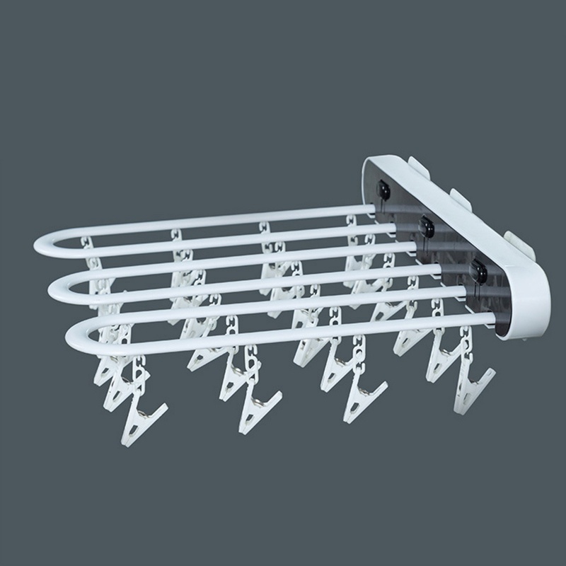 Móc Treo Quần Áo Nhiều Kẹp Tiện Lợi