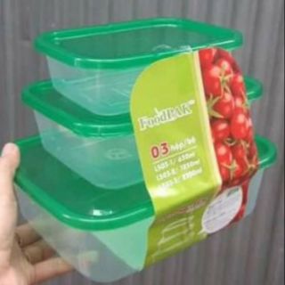 Bộ 3 hộp nhựa Đại Đồng Tiến
