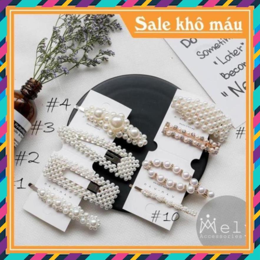 [Juni Shop] KẸP TÓC NGỌC HÀN QUỐC - MELY 741