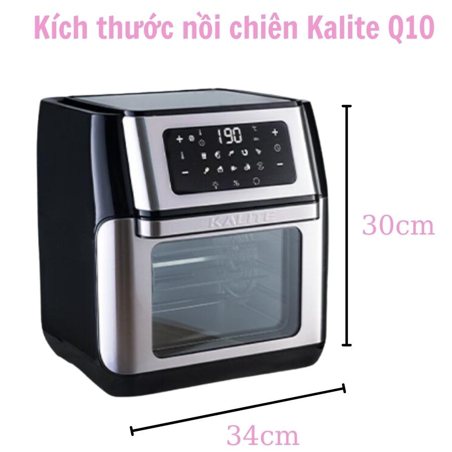 Nồi chiên không dầu Kalite Q10, Bảo hành chính hãng, Dung tích 10 lít