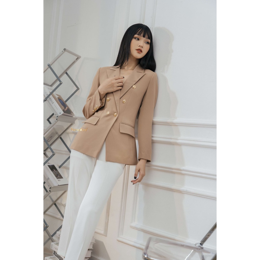 NEW DAY_ÁO VEST VẠT CHÉO LAUREL | BigBuy360 - bigbuy360.vn