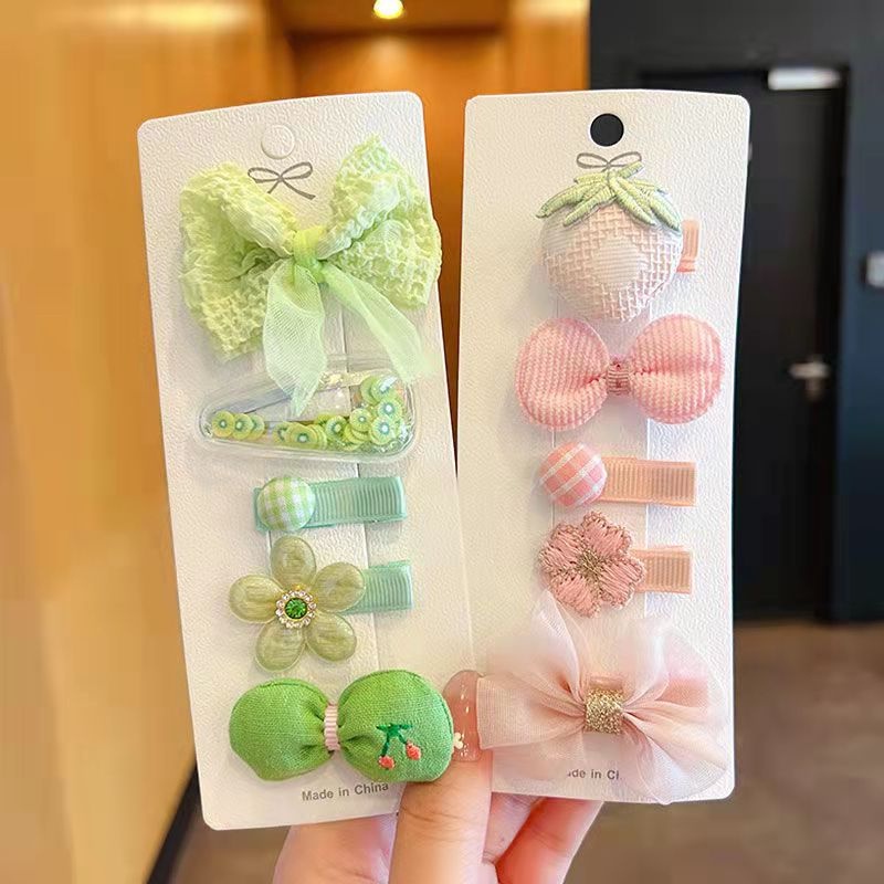 Kẹp Tóc Nhỏ Nhắn Dễ Thương Phong Cách Hàn Quốc Cho Bé Gái