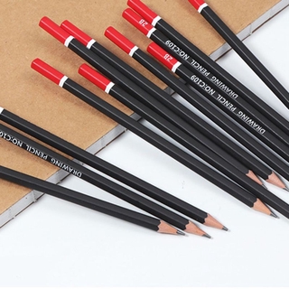 Hộp 12 Bút Chì Graphite 2h Hb 2b 3b 3h 4b 5b 6b 8b 10b Tiện Dụng