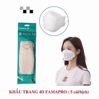 Khẩu trang cao cấp kháng khuẩn Famapro 4D