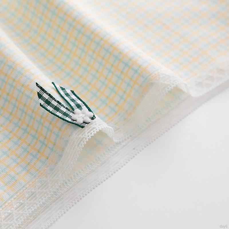 Quần Lót Cotton Phối Ren Đính Nơ Thời Trang Nữ Tính