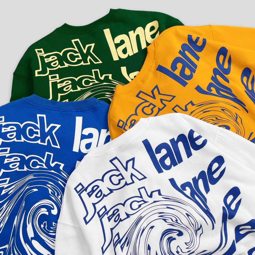 Áo Sweater Oversize Jack Lane ILLUSION, Áo nỉ dài tay form rộng nam nữ Jack Lane, Local Brand JACK LANE
