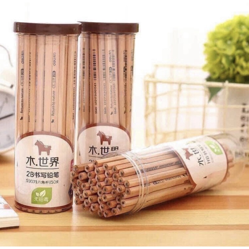 HỘP 50 CÂY BÚT CHÌ 2B .