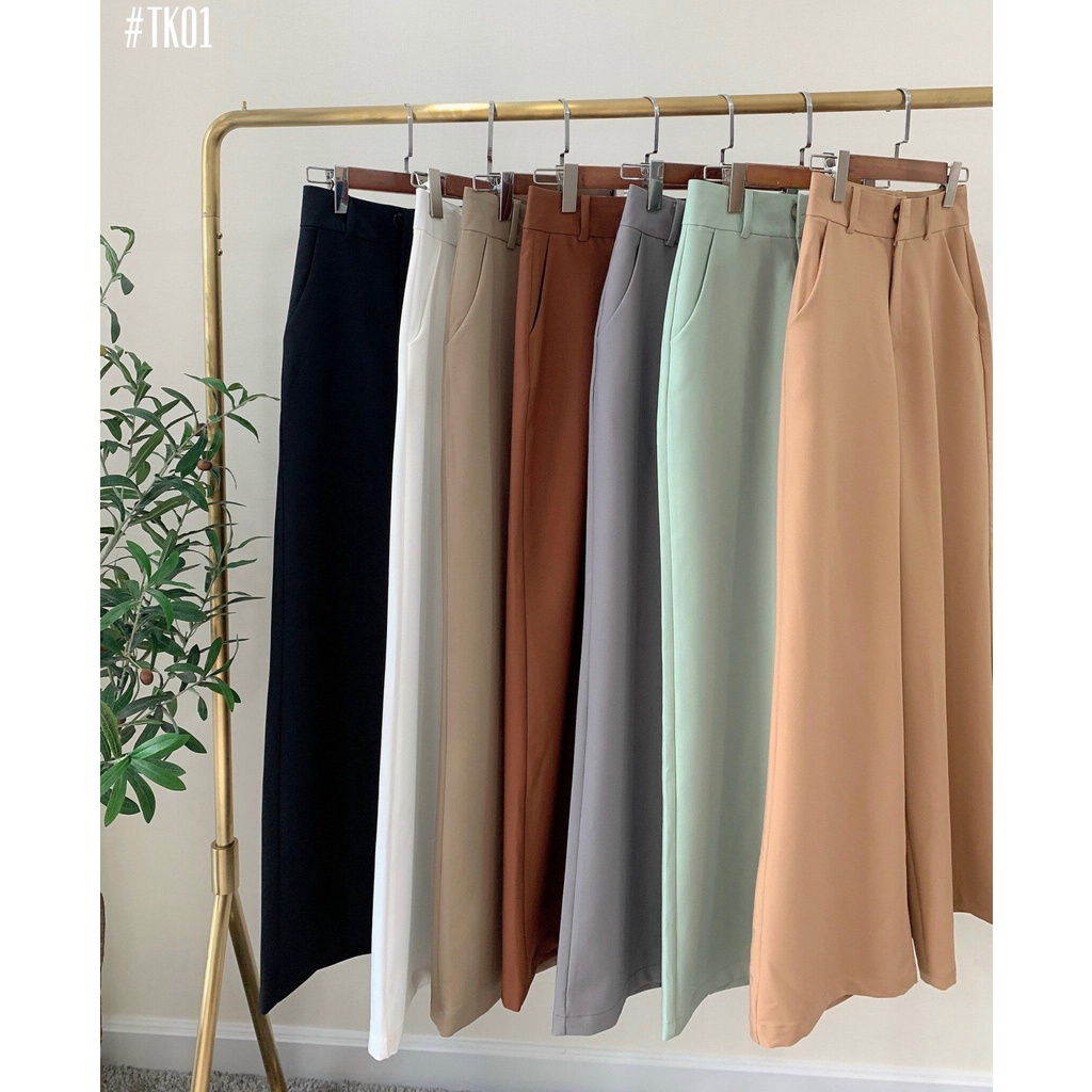 [Có sẵn] Quần ống suông công sở lịch sự