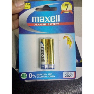 [Vỉ 2 viên]Pin vỉ maxell Alkaline AAA