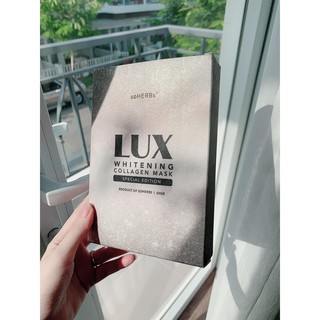Ủ trắng da lux tinh chất collagen yến tươi hộp 3 gói