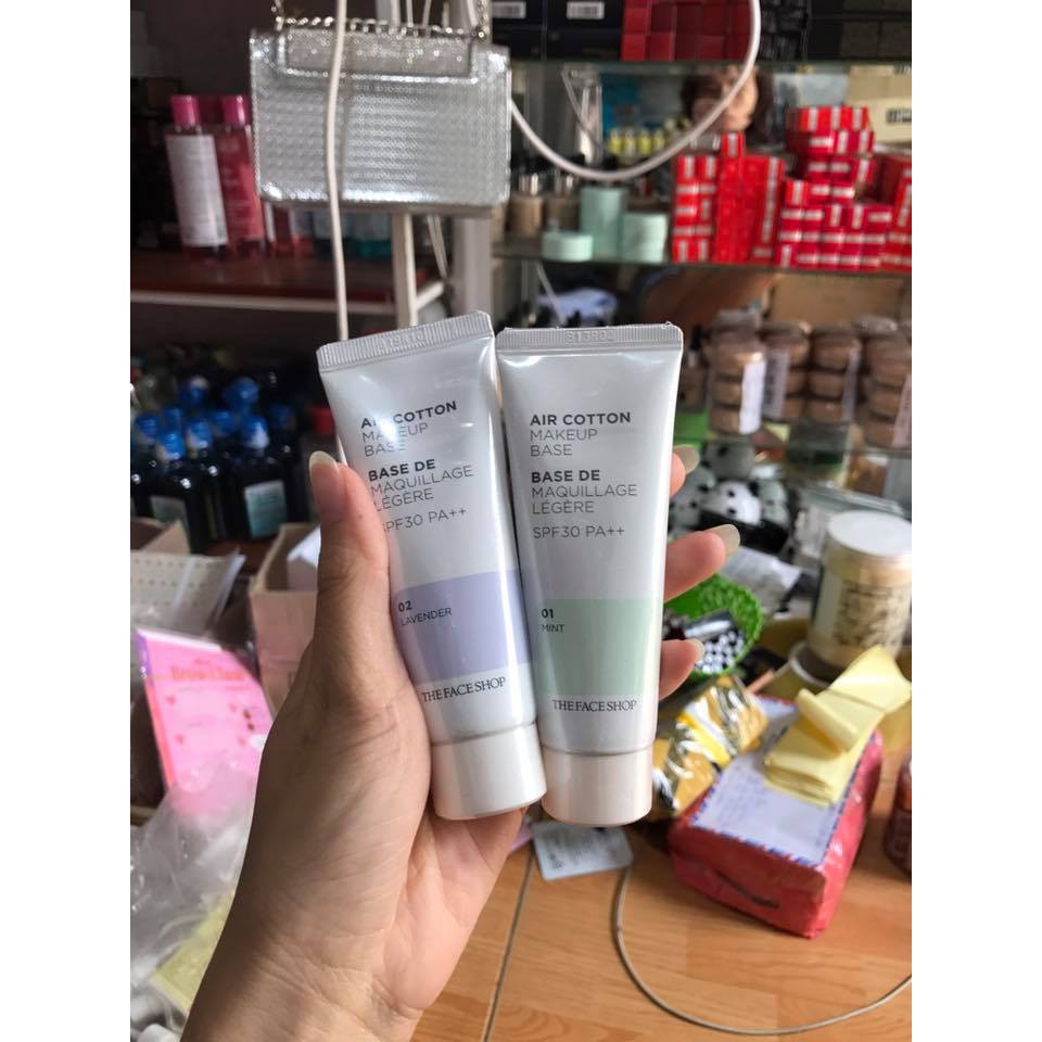 Kem Lót 🍀 Freeship 🍀 Kem lót MAKEUP BASE AIR COTTON SPF30 PA+++ về - 2 tông - ảnh thật | BigBuy360 - bigbuy360.vn