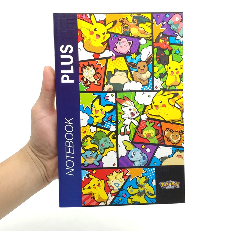 Tập Học Sinh B5 4 Ly Ngang 200 Trang 70gsm Pokemon Notebook - Plus 700-V008