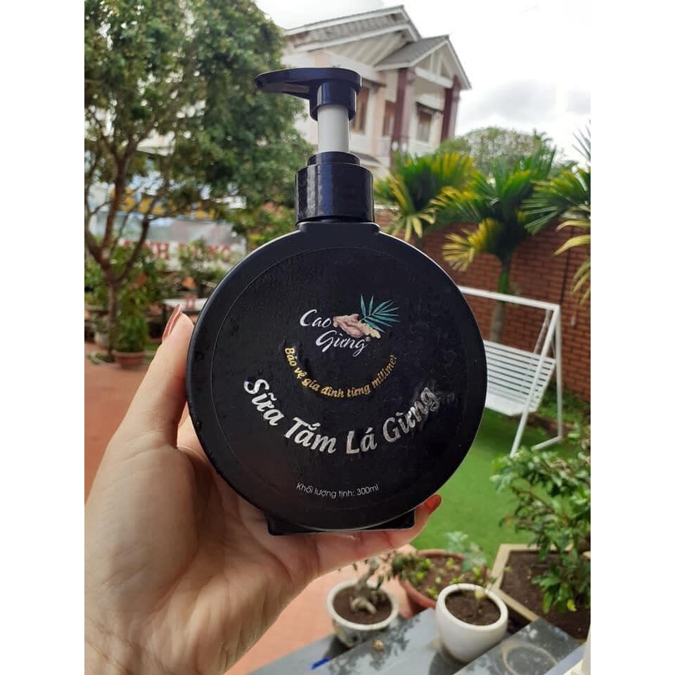 Sữa Tắm Lá Gừng