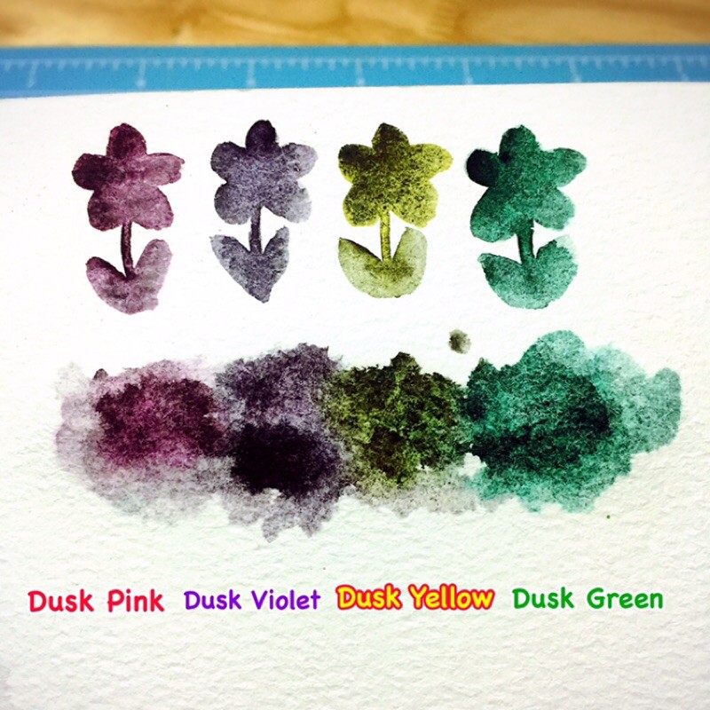 [Michi Art Store] Pocket màu nước tách lớp Dusk Van Gogh hộp 0,5ml, 1ml