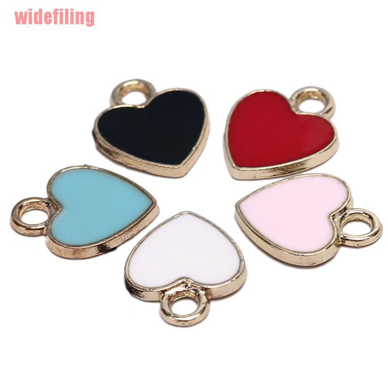 Bộ 20 Tráng Men Hình Trái Tim Độc Đáo