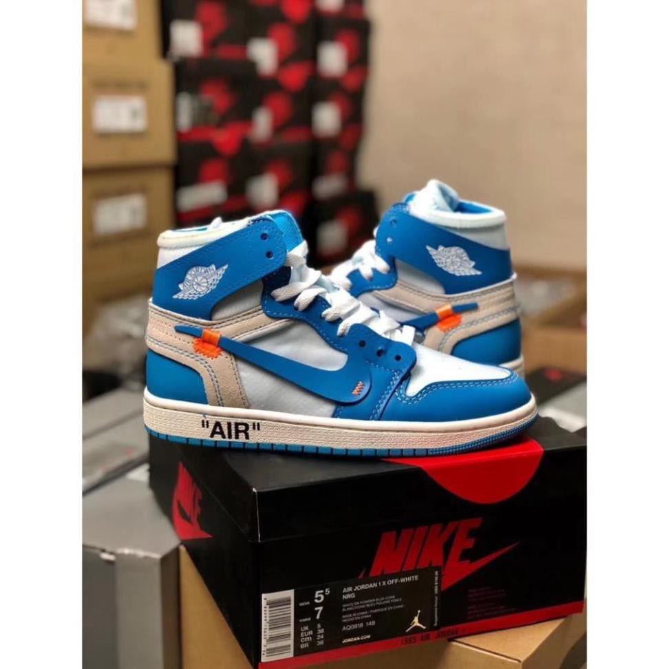 ( slaes 1-1) SALE 🍀 Hot Rẻ Bất Ngờ [GeekSneaker] Giày Air Jordan 1 UNC OFF WHITE - BEST QUALITY ! . ' : ⋆ ₙ > ₛ ☘