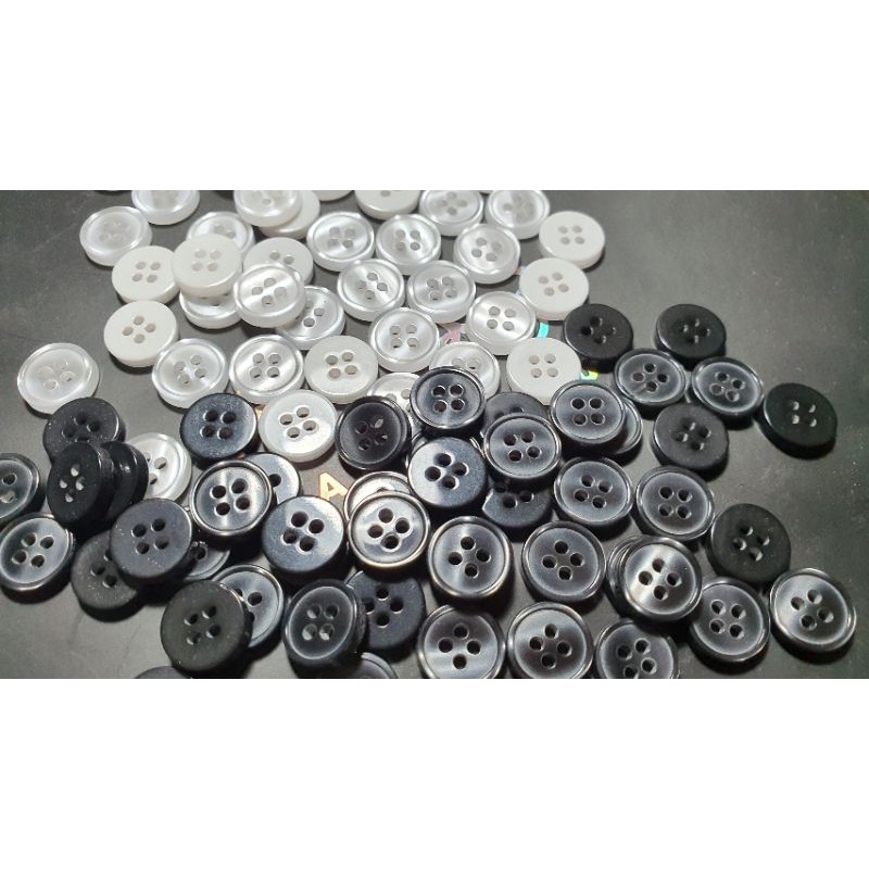 Nút áo/cút áo sơ mi nhiều màu