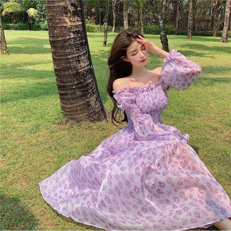 Đầm ulzzang phong cách Pháp cổ điển 2 màu size S - M - L