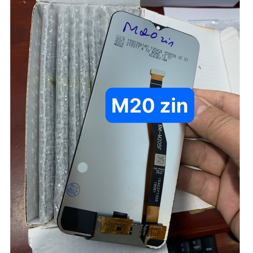 màn hình samsung M20 / SM-M205F zin full nguyên bộ
