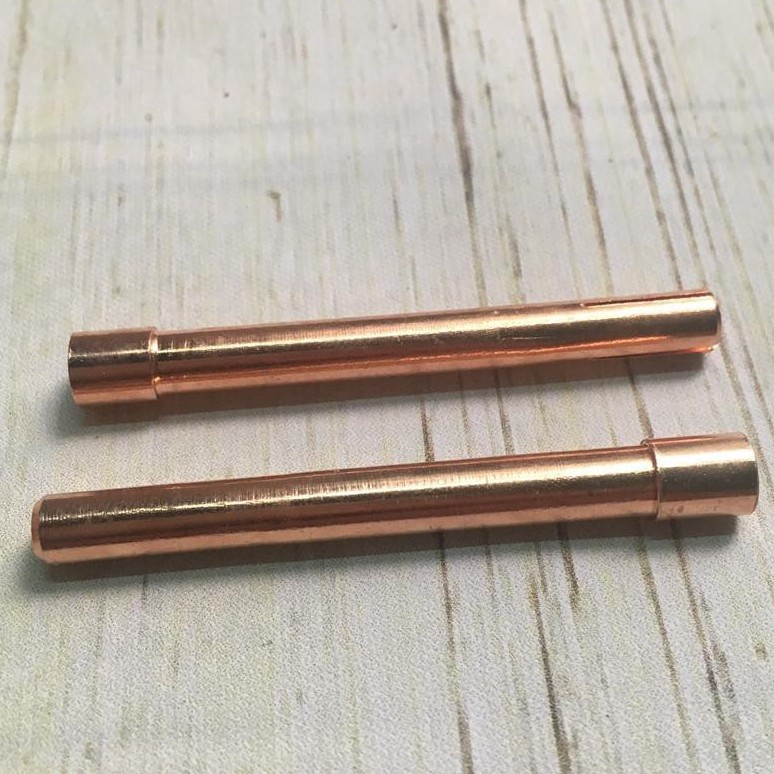 Kẹp kim hàn tig loại dài dùng cho mỏ WP 1.6 - 2.0 - 2.4- 3.2*50mm, Phụ kiện wp26
