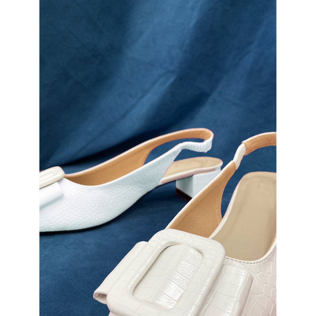 OLV - Giày Chalky Slingback Pumps