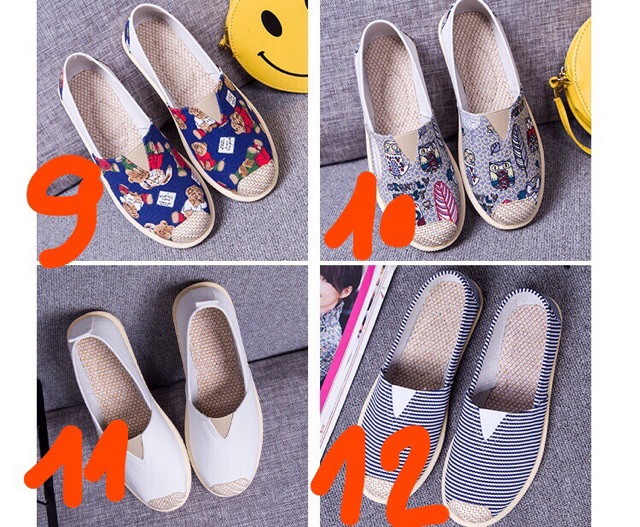 Hàng có sẵn - Giày slipon hoạ tiết thổ cẩm đồng giá 88k | BigBuy360 - bigbuy360.vn