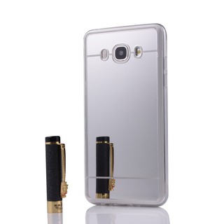 For [ Samsung J5 2016/J510 ] Mirror Soft TPU Silicone Back Phone Case