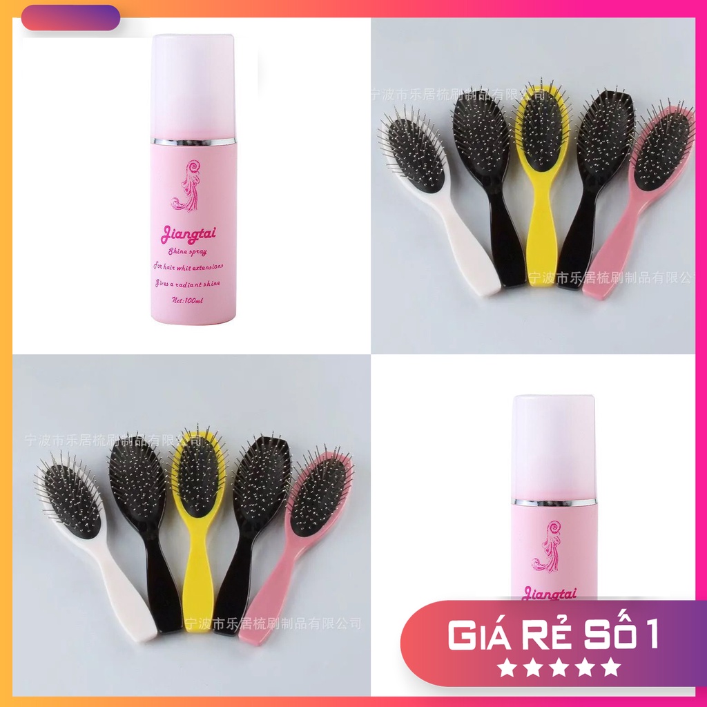 ❤️TIẾT KIỆM❤️COMBO Lược + Xịt Dưỡng Dành Cho Tóc Giả