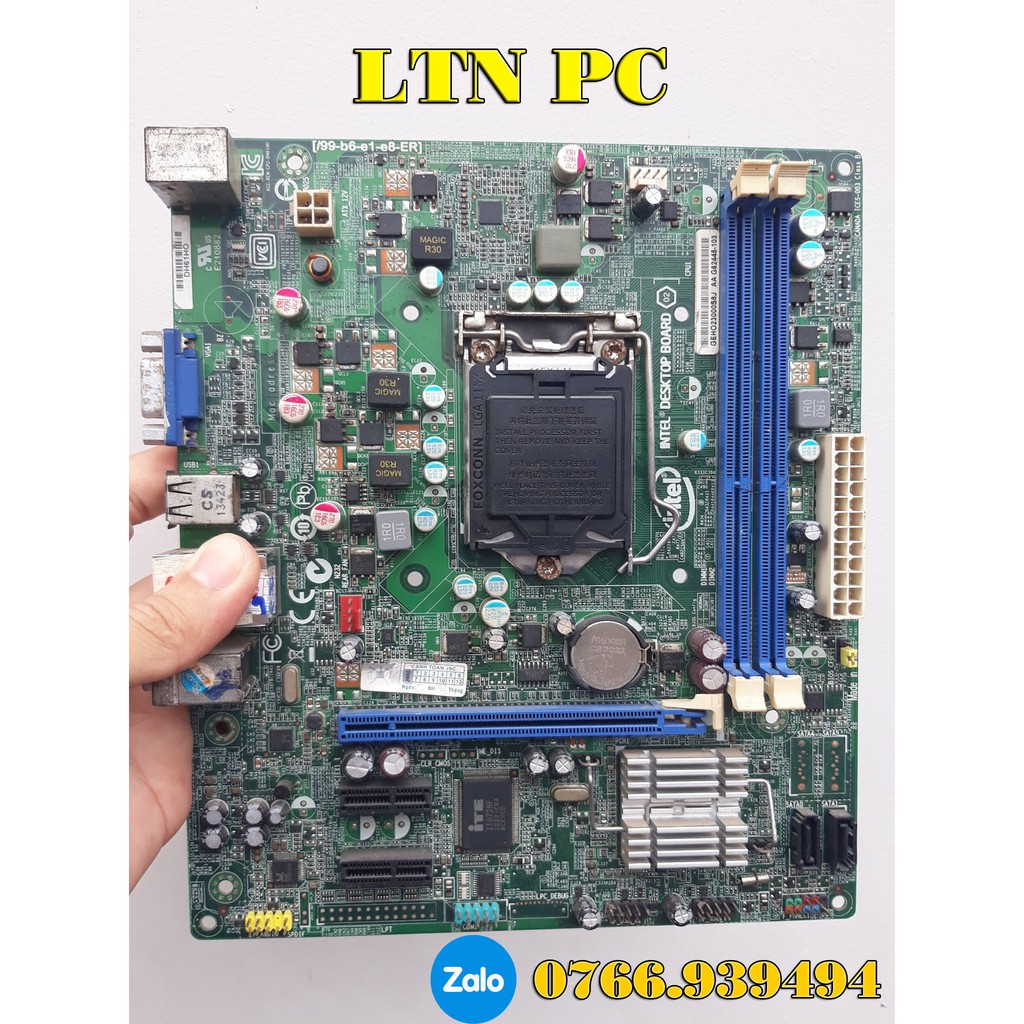 Combo Main H61 hàng chính hãng giá rẻ  Socket 1155