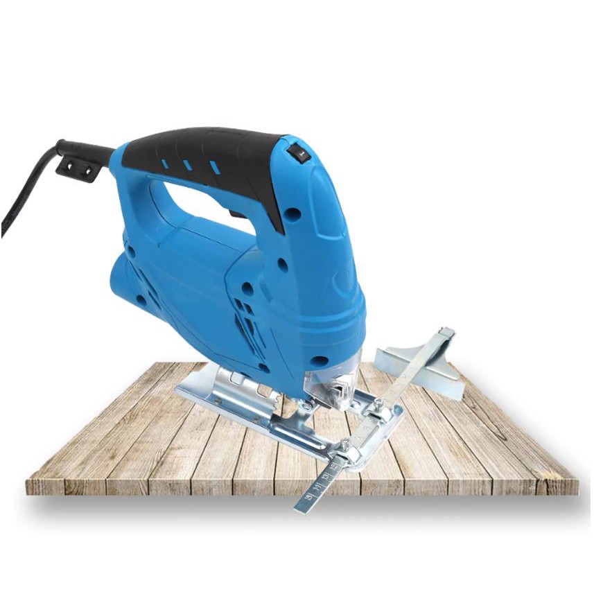 Máy cưa xẻ gỗ - Các tính năng: điều chỉnh chiều cao và góc đo laser JIG SAW + tặng thêm 2 lưỡi