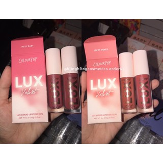 Set 2 son Colourpop Lux - Hazy Baby, Lofty Goals ..