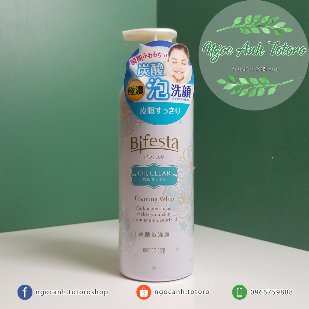 Sữa rửa mặt Bifesta Foaming whip Nhật bản