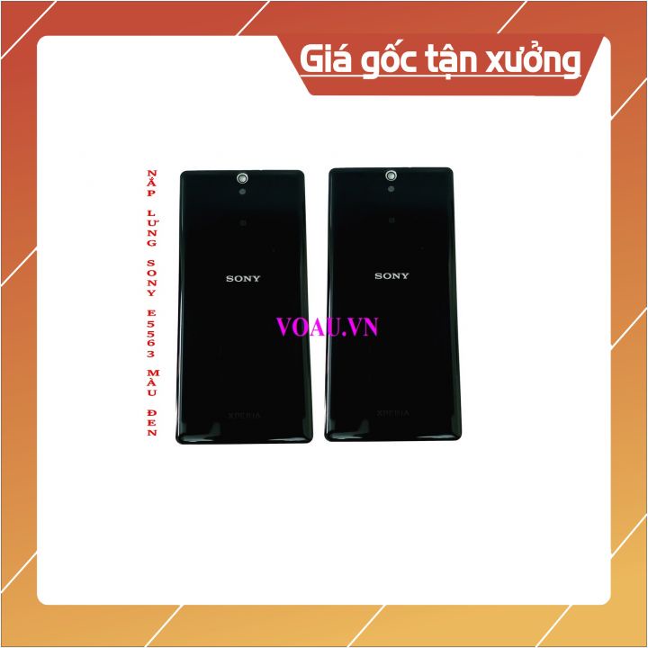 NẮP LƯNG SONY E5563 MÀU ĐEN