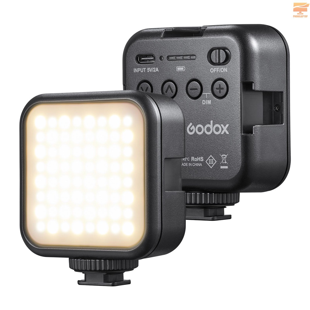Đèn led Godox Litemons 6bi 3200k-6500k 3 chân đỡ có thể sạc lại tiện lợi