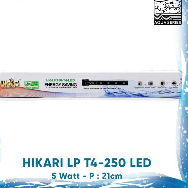 Dây Đèn Led Chìm Trang Trí Bể Cá Hikari Lp T4-250 5w 21cm - + Cuộn Bong Bóng