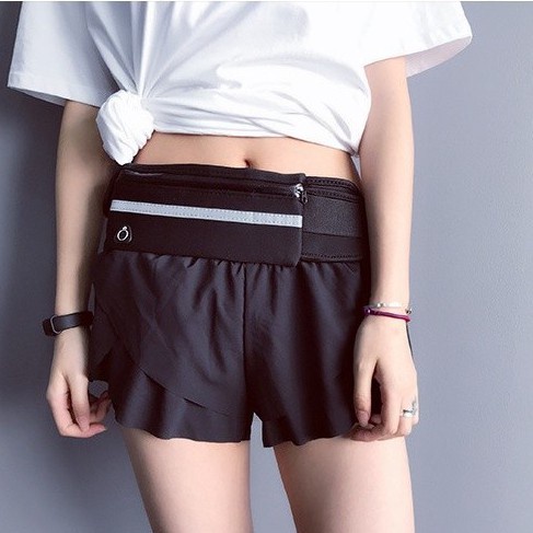 Túi Đeo Bụng Đeo Hông Chạy Bộ Nam Nữ Chống Nước Cao Cấp, Đai Chạy Bộ Để Điện Thoại có lỗ tai nghe tiện dụng