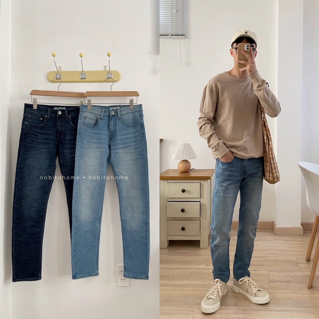 NOBITA HOME - QUẦN JEANS DÀI SLIM FIT ADLINGTON