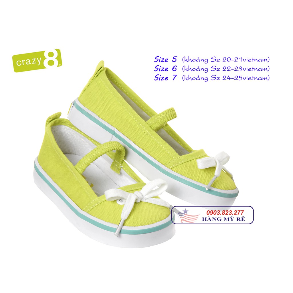 Giày Slip-on Crazy 8 cho bé Gái