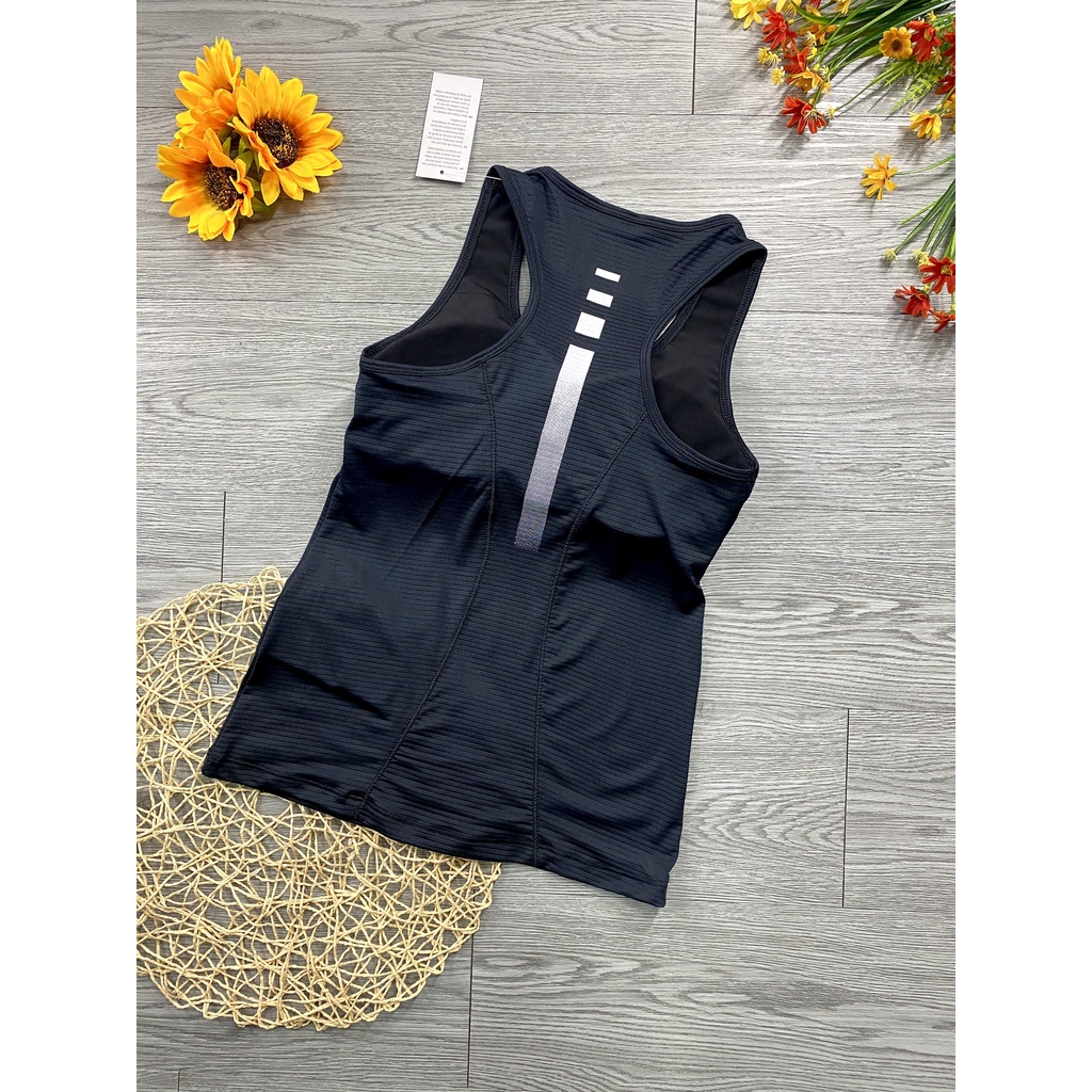 Áo ba lỗ nữ thể thao kèm lót mút tập gym yoga